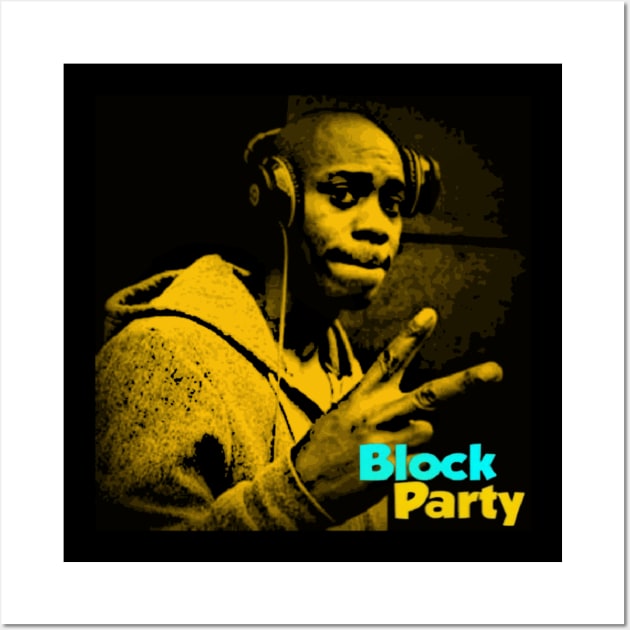 dave chappelle block party retro style Wall Art by hot_issue